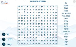תפזורת לפרשת נח תפזורת לפרשת נח